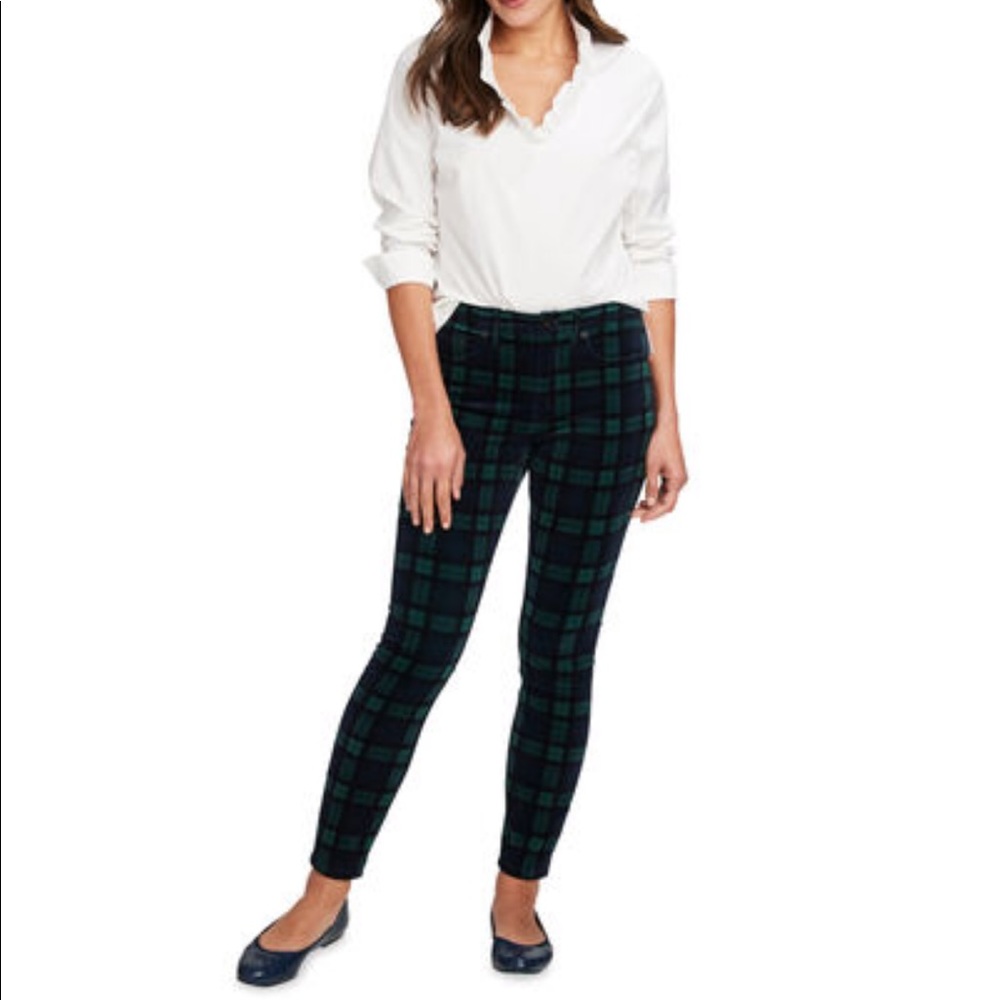 Blackwatch Velveteen Jamie High Rise 5-Pocket
